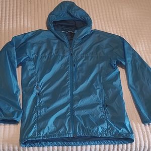 Adidas Full Zip Hooded Windbreaker, Men's XL